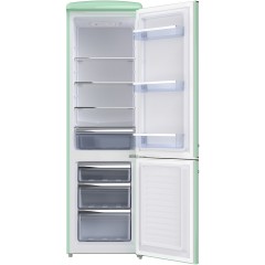 Omnys Retro Ψυγειοκαταψύκτης 254lt Υ181xΠ56xΒ61.5εκ. Πράσινος WNT-EPQ25525M